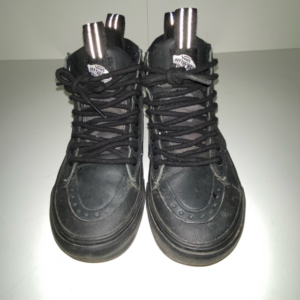 Unisex Vans Leather Winter Sk8 High Boot Men’s Sz4 women’s Sz5.5